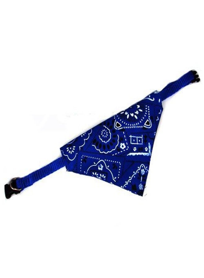 Futaba cotton Pet Neck scarf - Blue, dogs, 1 Count - Image 3